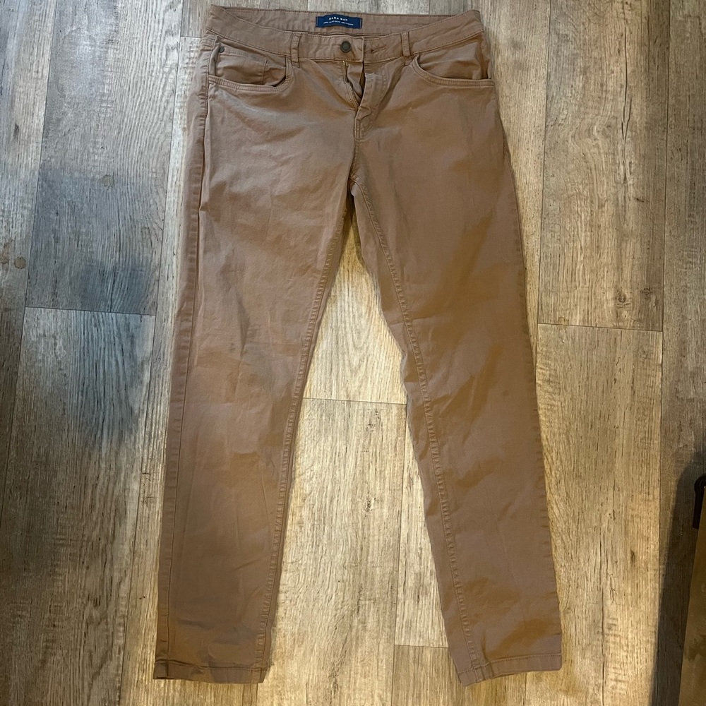 Zara mens slim chinos 34x32